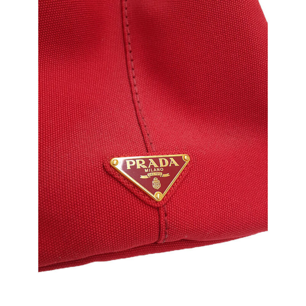 PRADA Canapa 2way Top Handle Crossbody Tote Convertible Tote Bag - Picture 8 of 9